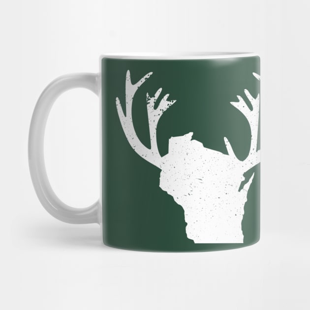 Wisconsin Deer Hunting - Wisconsin Gift by WearWisco